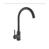 Linkware Elle Project Gooseneck Sink Mixer - Gun Metal